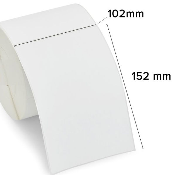 Picture of 475 Labels 101.6 x 152.4mm Direct Thermal